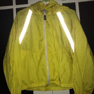 Forever 21 yellow windbreaker